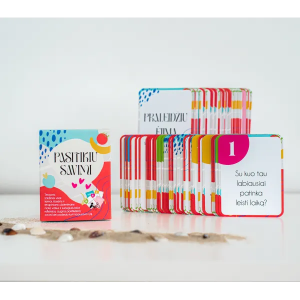 EQhub terapinis stalo kortų žaidimas „Pasitikiu savimi“