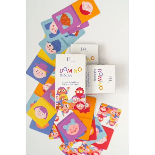 EQhub Emociju domino - galda spēle EQ attīstīšanai