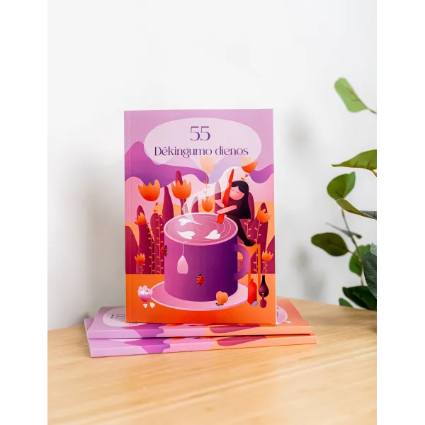 EQhub pateicības dienasgrāmata "55 pateicības dienas"