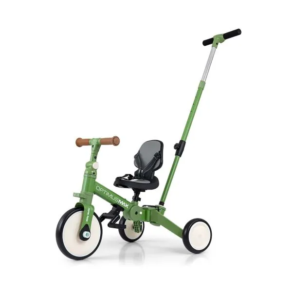 Milly Mally trīsritenis 5in1 Optimus Max, Green
