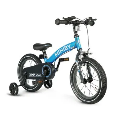 Qplay velosipēds Miniby 14, Zils