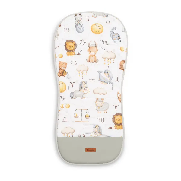 Sensillo muslīna ieliktnis ratiņiem, Zodiaki, Pelēka