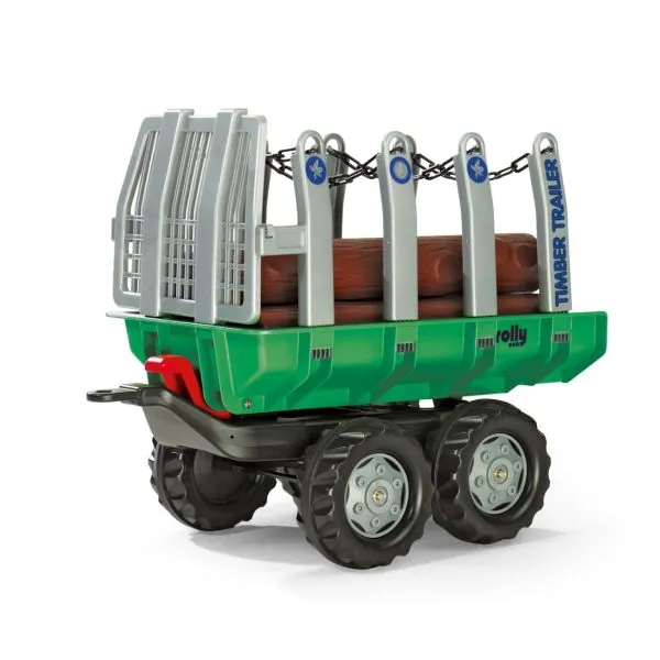 Rolly Toys medienos gabenimo priekaba (priedas) Rolly-Timber, 122158