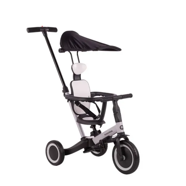 Balansinis dviratukas/triratukas Moovkee Mike Pro, Cool grey