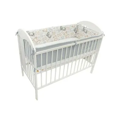 Ankras 360 cm. aizsargmaliņa gultiņai, Safari