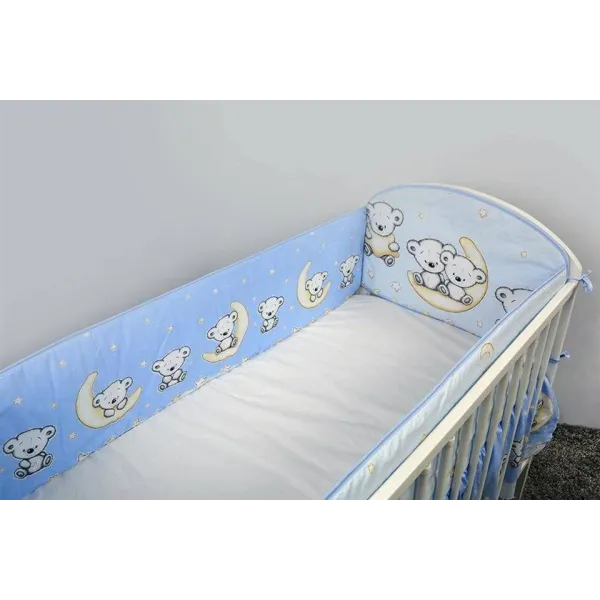 Ankras 360 cm. apsaugėlės lovytei Leon, Blue