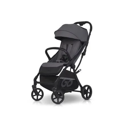 Kompakts sporta ratiņi Easy go Faro, Cloudy grey