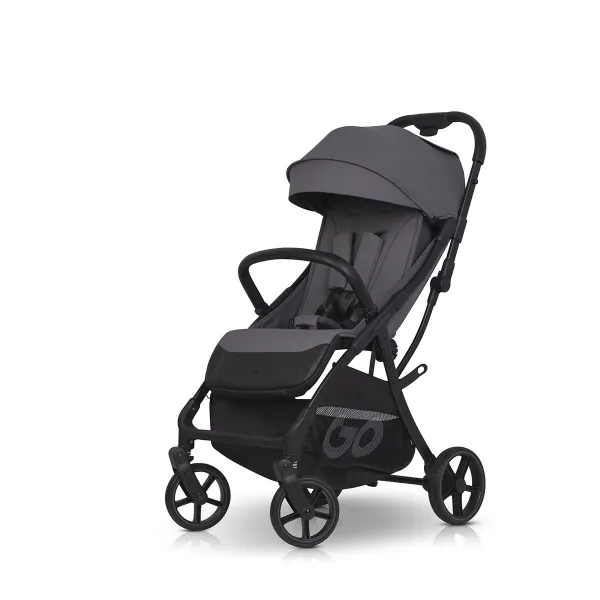 Kompakts sporta ratiņi Easy go Faro, Cloudy grey