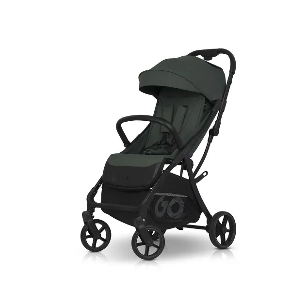 Kompakts sporta ratiņš Easy go Faro, Sage green