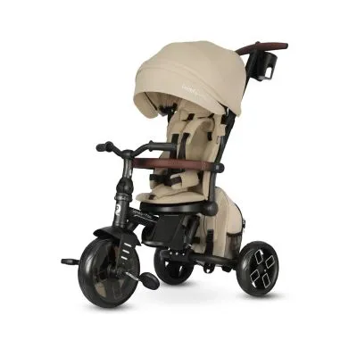 Qplay triratukas Comfo Max, Beige
