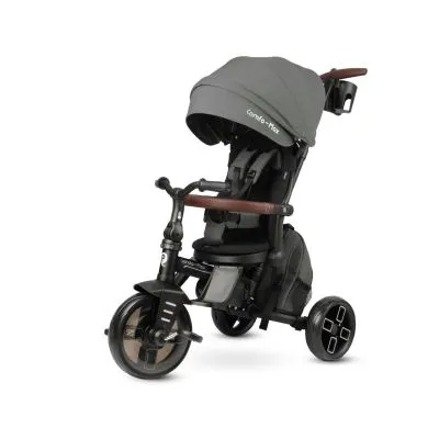 Qplay triratukas Comfo Max, Grey
