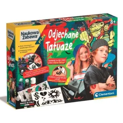 Clementoni kūrybinis rinkinys - tatuiruotės, 50721