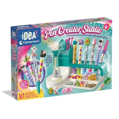 Clementoni Idea Art radošais komplekts "Pildspalvu fabrika"