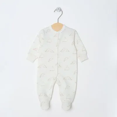 Vilaurita siltināts kokvilnas rāpuļtērps 1058,Elio" 50, 56, 62