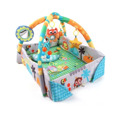 TinyMini lavinamasis kilimėlis 4in1 Džiunglės, JL628-1B