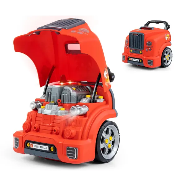 Milly Mally mehāniķa komplekts N-gine, Red