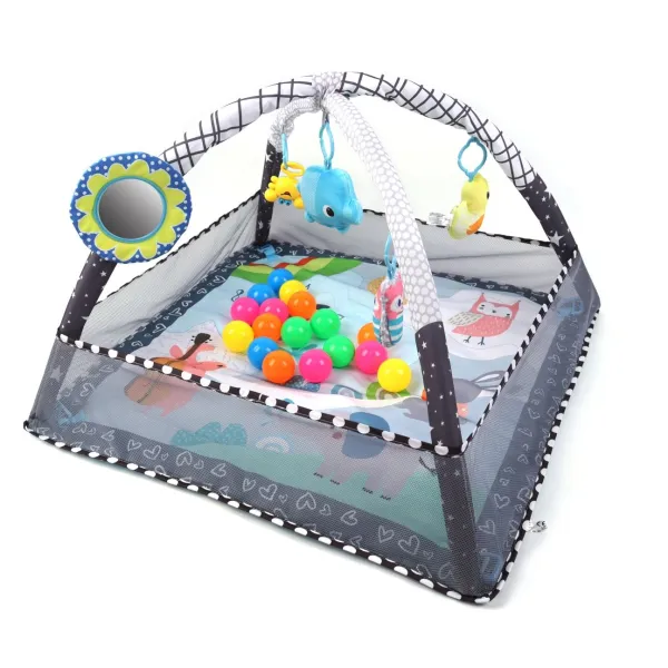 TinyMini attīstošais paklājiņš 2in1, JL652-1A