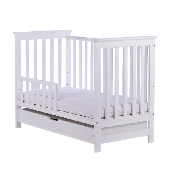 Drewex Cozy Fox lovytė, nuimamu šonu, balta