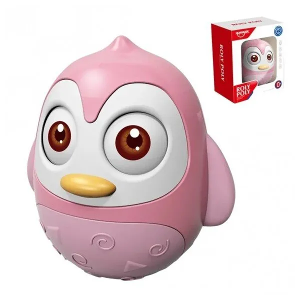 Linguoliukas Pingvinas, rožinis