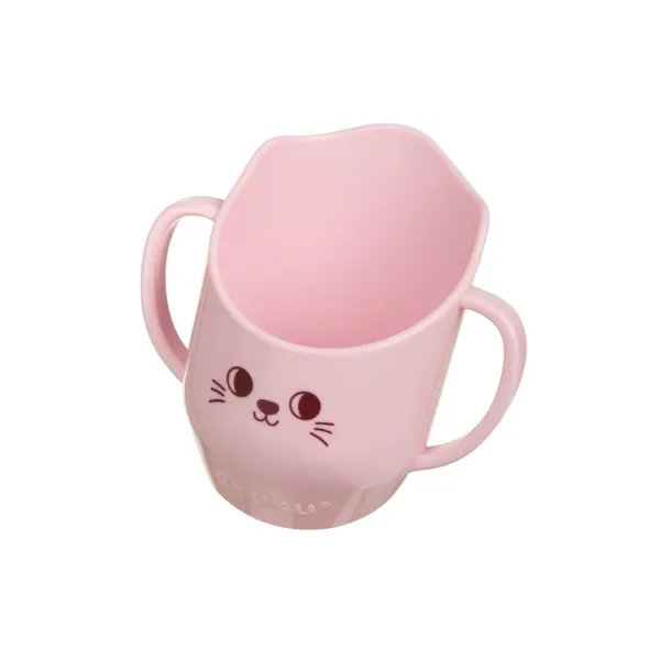 Akuku mācību krūze 150 ml, rozā, A0696