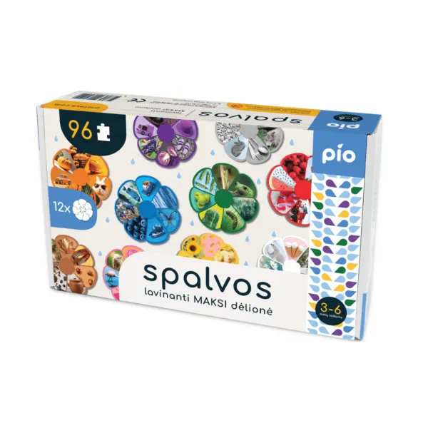 Pionierius dėlionė Maxi spalvos, 3+. PN60129