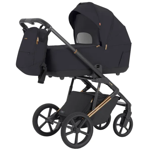 2in1 rati Carrello Sigma, Iridium melns