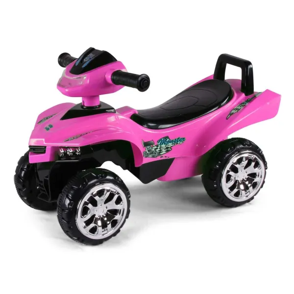 Milly Mally paspiriama mašinėlė Monster, Black Pink