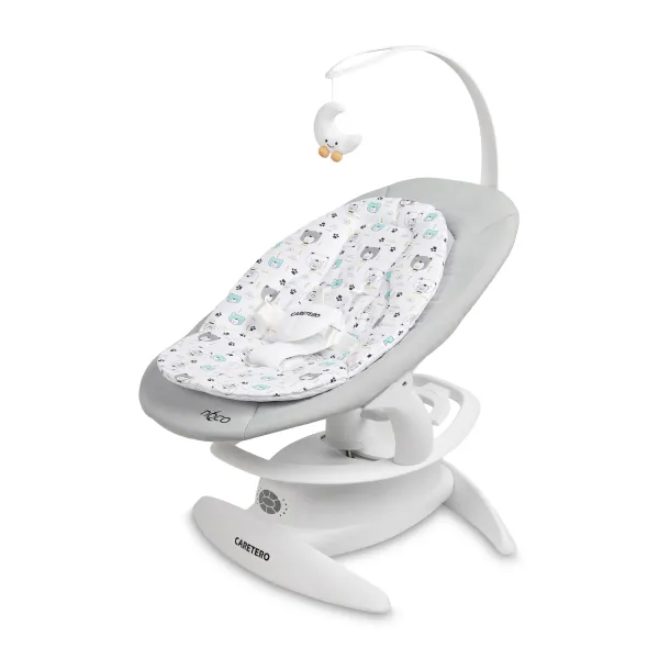 Caretero elektrinis supamas gultukas 2in1 Noco, grey