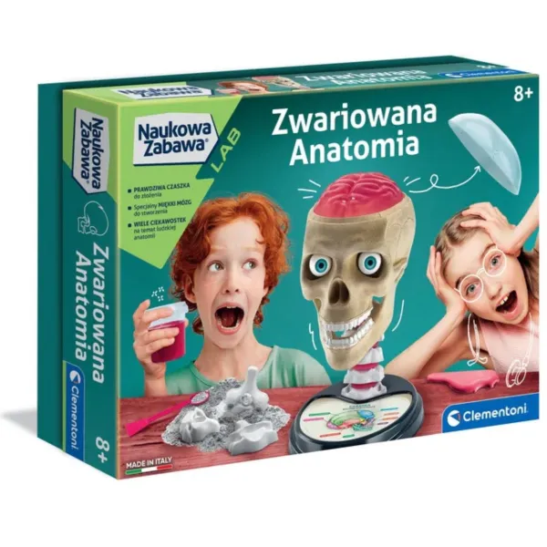 Clementoni kūrybinis rinkinys ,, Žmogaus anatomija", 50697