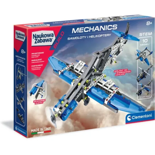 Clementoni radošais komplekts "Lidojuma mehānika", 60950