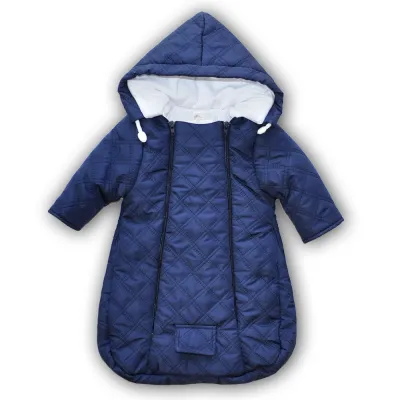 Neperpučamais aploksnītis/kombinezons zīdaiņiem, Zils, 62 cm.
