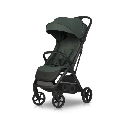 Kompakts sporta ratiņi Easy go Trix, Sage green