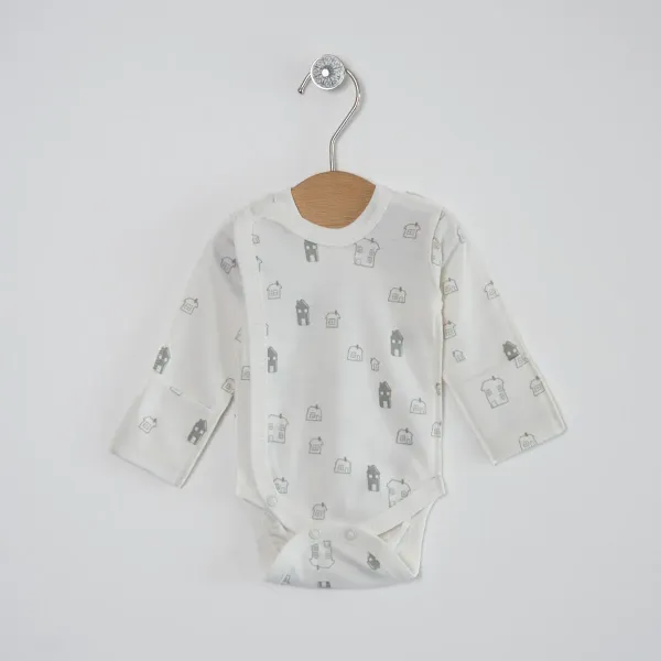 Vilaurita bodijs ar ārējām šuvēm 1152 "Tommy", 56, 62 cm.