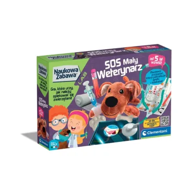 Clementoni zinātnes laboratorija "Mazais veterinārārsts", 50712
