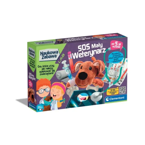 Clementoni zinātnes laboratorija "Mazais veterinārārsts", 50712