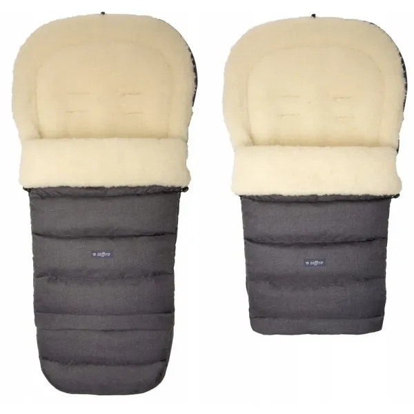 Pagarināms vilnas maisiņš WOMAR ZAFFIRO S-20+ IGROW, grafīts