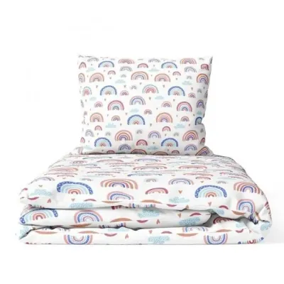 135/100 cm. Ankras 2 daļu gultas veļas komplekts "Varavīksne"