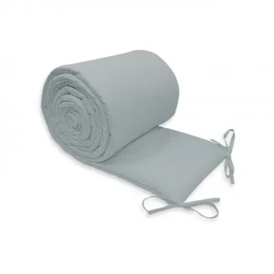 Ankras 360 cm. aizsargmaliņa gultiņai, Pelēka