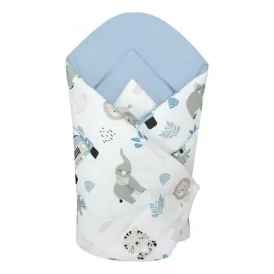 Ankras vokelis 80/80 cm., "Zoo sodas", mėlynas