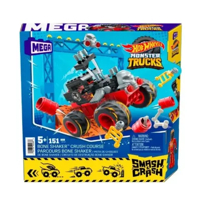Hot Wheels konstruktorius Monster Trucks Bone Shaker, HKF87