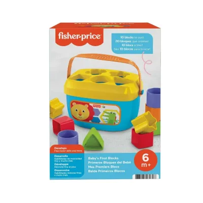 Fisher Price komplekts "Mazā bērna pirmie klucīši", FFC84