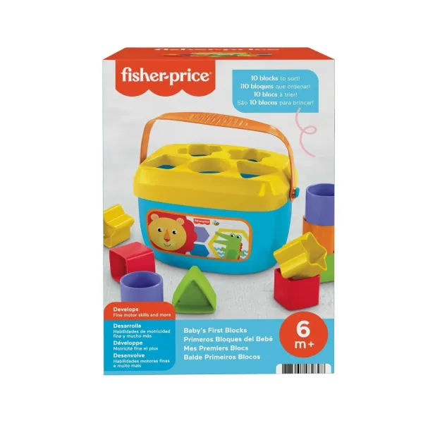 Fisher Price rinkinys "Pirmosios kaladėlės mažyliui", FFC84