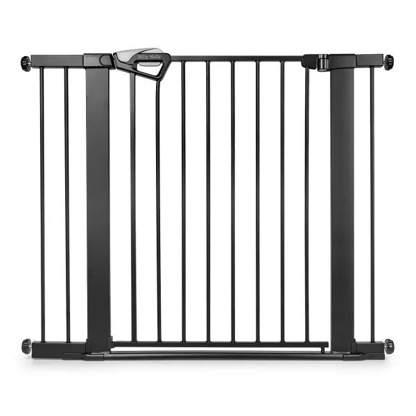 Milly Mally vārtiņi ar paplašinājumiem Guardy 104, Melns