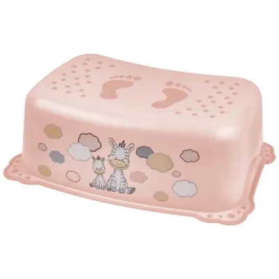 Maltex kāpnes, neslīdošas, Zebra, rozā, rozā gumija, 6913