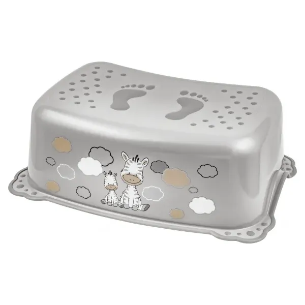 Maltex laiptelis, neslystantis, Zebra, pilkas, pilka gumytė, 6913