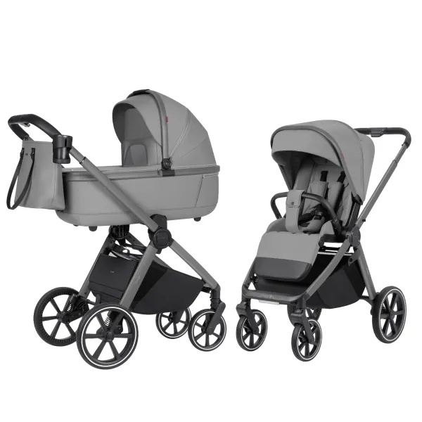 2in1 rati Carrello Omega Deluxe, Cliff grey