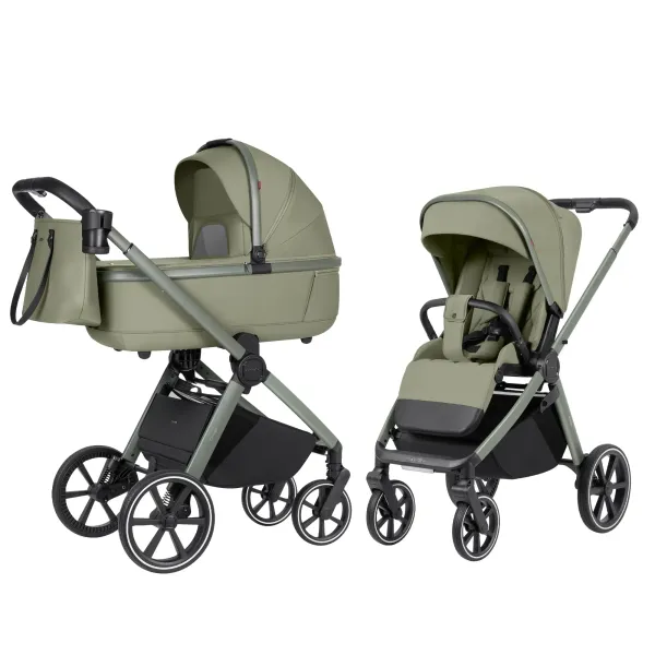 2in1 rati Carrello Omega Deluxe, Tropical green