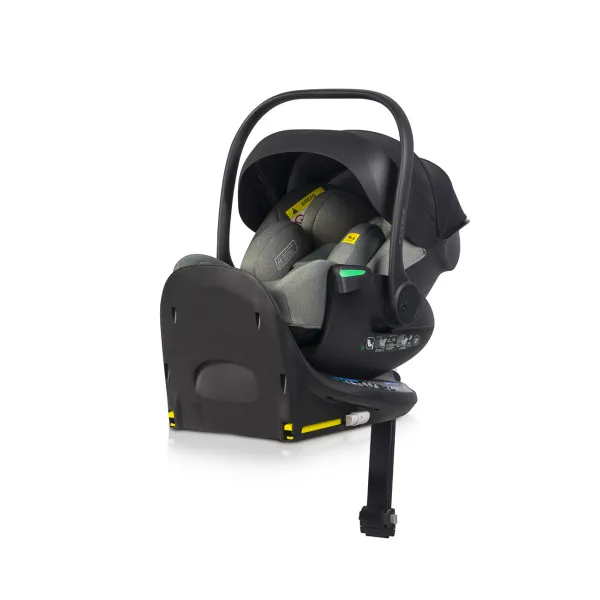 Pasisukanti, gulima autokėdutė su isofix baze Easy go Buz Pro Xtd I-size 0-13, Greener
