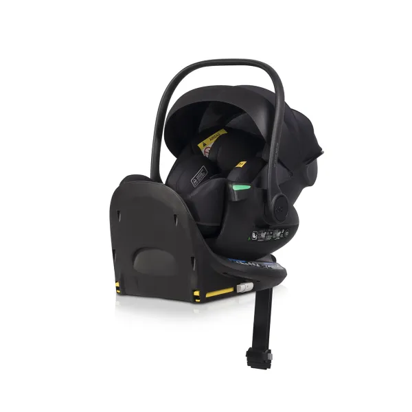 Pagriežama, pelēka autokrēsliņš ar isofix bāzi Easy go Buz Pro Xtd I-size 0-13, Tinte