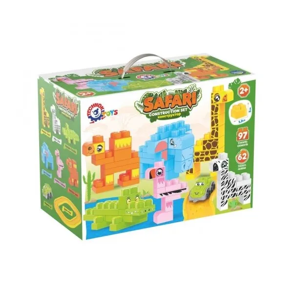 TechnoK konstruktors "Safaris", 97 detaļas
